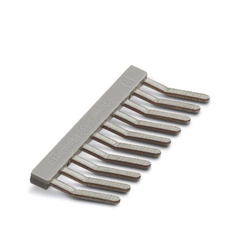 Peine puenteador de 10 polos 5,2mm gris para borne